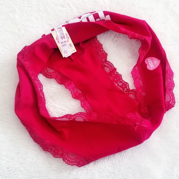 Victoria's Secret PINK Vintage Low Rise Hipster Cheeky Graphic Panty NWT - Picture 8 of 12